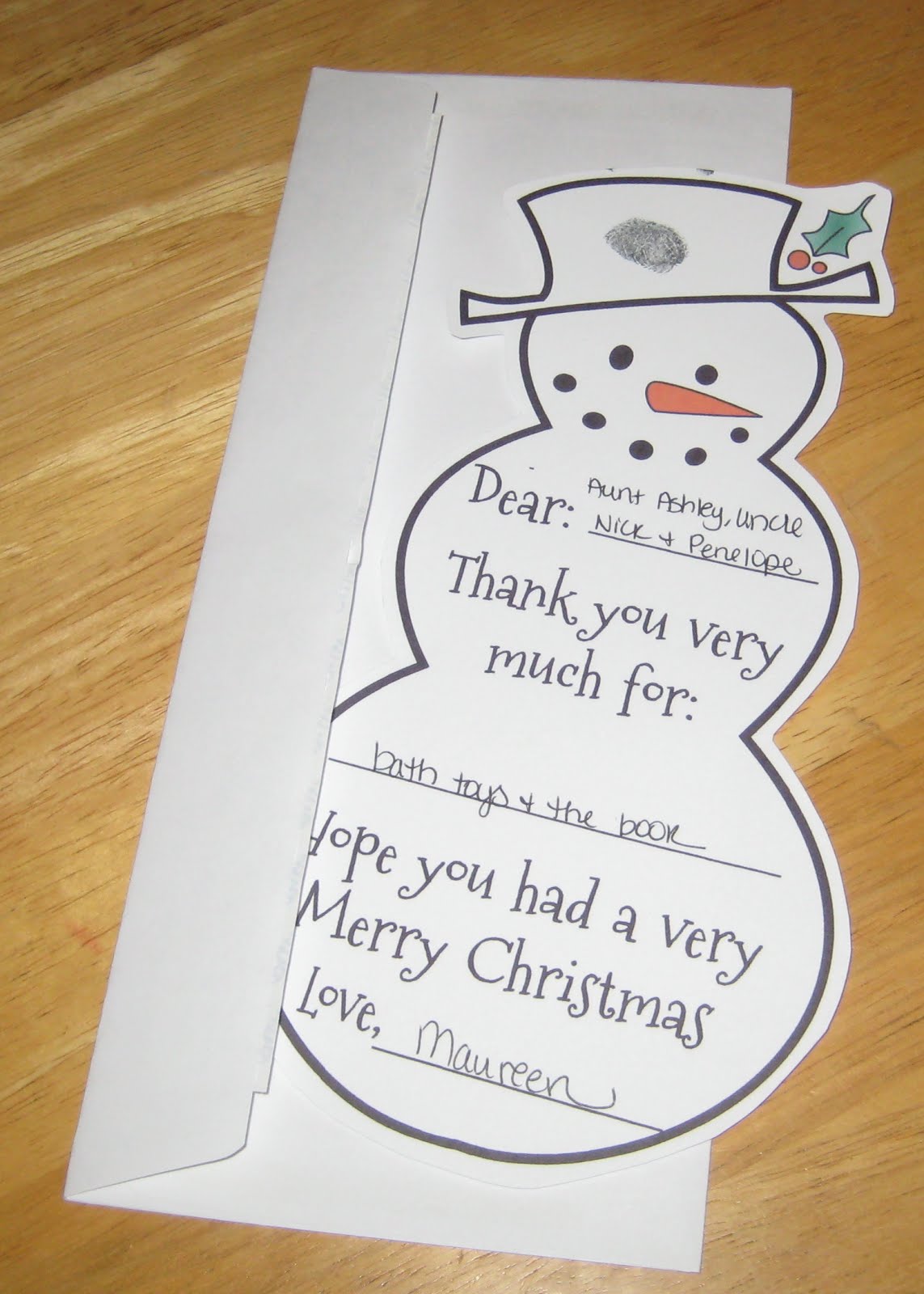 Thank You From Santa Printables