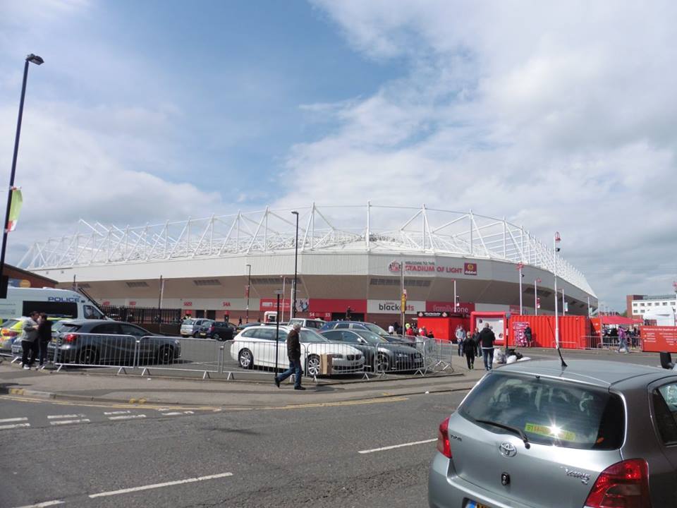 The Rainham End. Stadium of Light Sunderland
