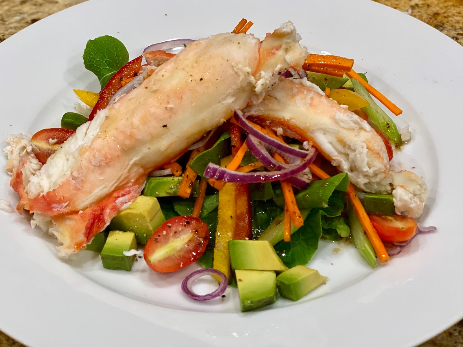 GREAT EATS HAWAII KING CRAB SALAD