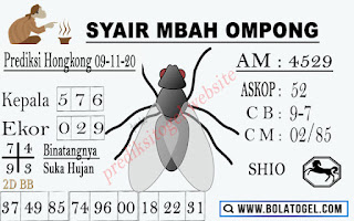 syair hk mbah ompong