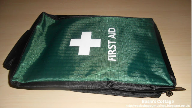Creating a first aid kit for the home - ordering supplies, I had a very pleasant surprise with the first aid bag I choose..