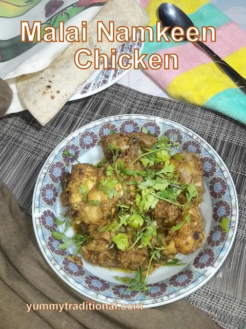 malai-namkeen-chicken-recipe-with-step-by-step-photos