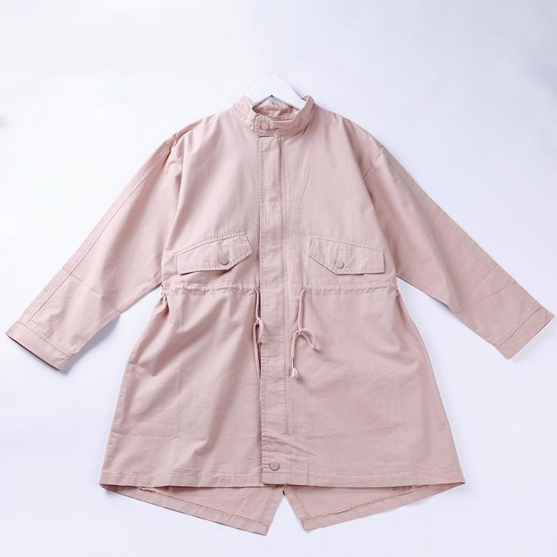 Áo Khoác Bé Gái Khaki Tay Dài Đính Donald - BCOBI 157213 5 6 104