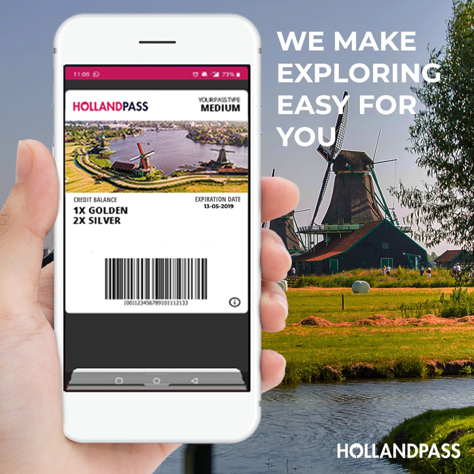 【荷蘭票券】最新 Holland Pass 大改版! EPass 上路! 出發前即可買好 荷蘭比利時+德國法國不會買票也能自助玩
