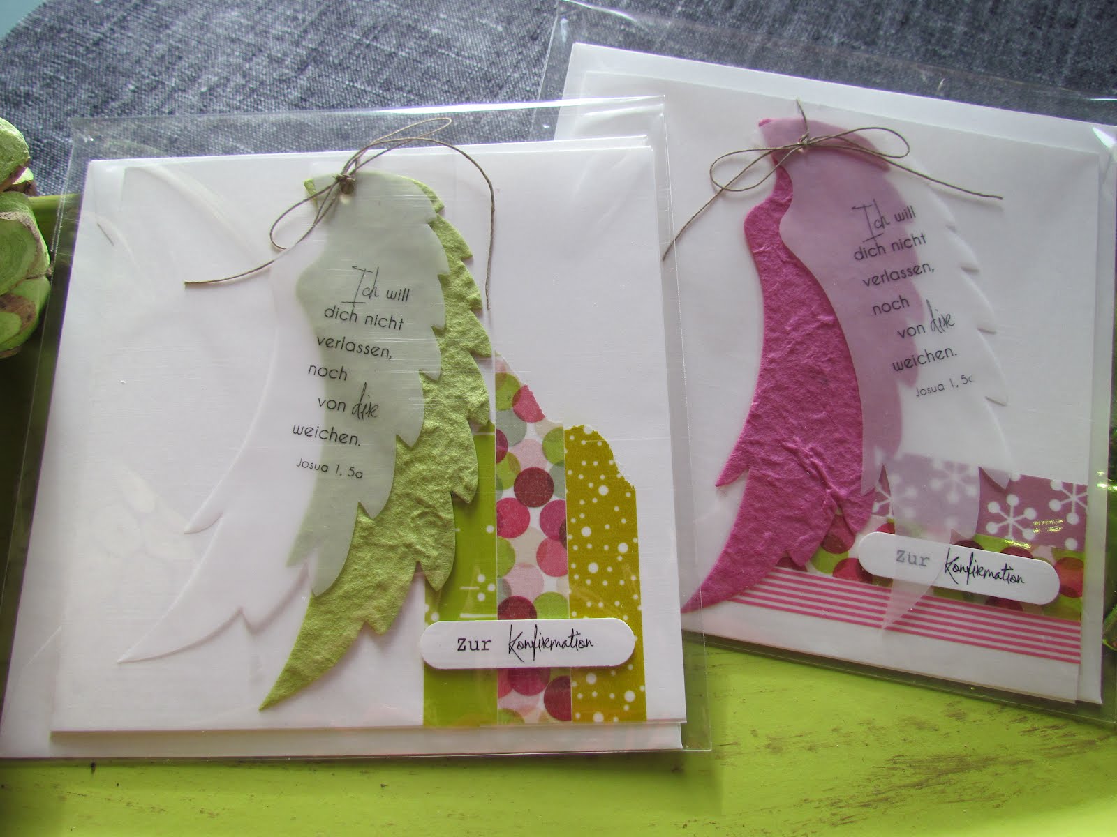 inkystamp: Zur Konfirmation