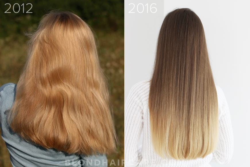 Laminowanie Włosów żelatyną 2012 Vs 2016 Blondhaircarecom