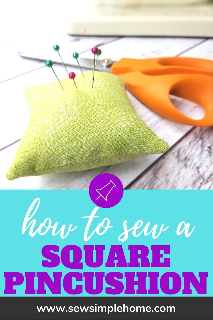 Learn How to Sew Square Corners + Free Pincushion Project Sew Simple Home