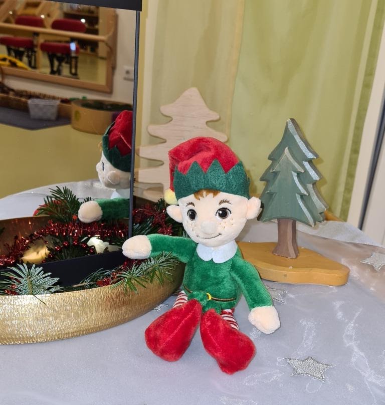 Weihnachtswichtel im Kindergarten