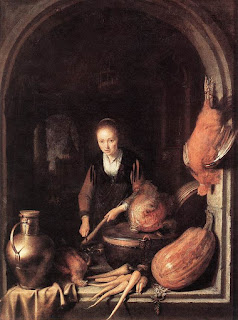 https://en.wikipedia.org/wiki/Gerrit_Dou#/media/File:Gerard_Dou_-_Woman_Peeling_Carrot_-_WGA06634.jpg