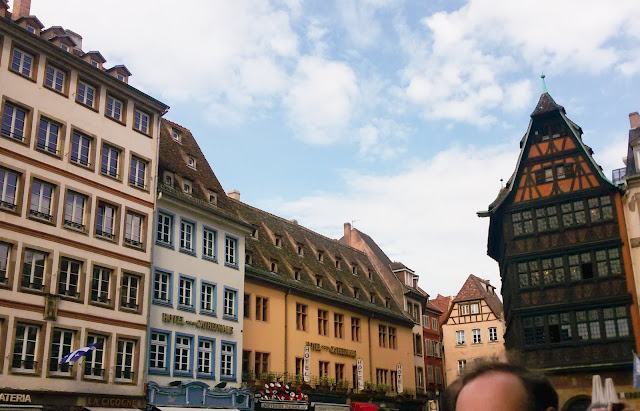 Zabudowa Strasbourga Strasbourg, Francja, architektura, Stare Miasto
