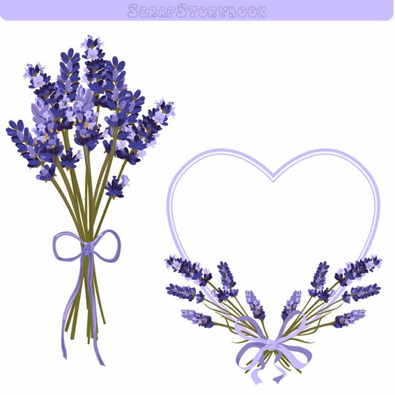 free clip art lavender flower - photo #1