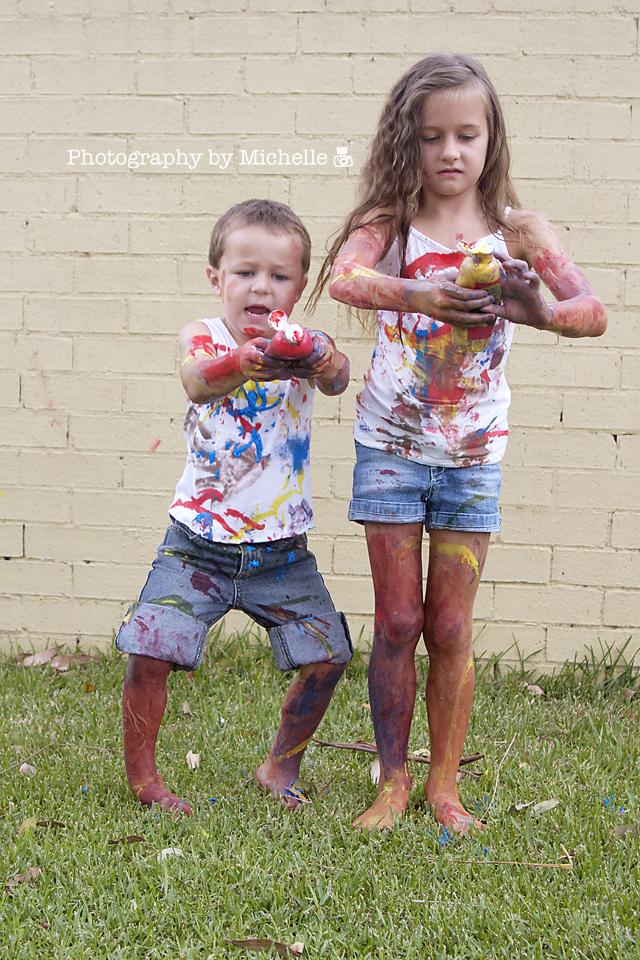 Photography by Michelle Paint Fight!