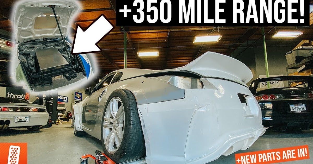 World's FIRST Tesla Swapped Liberty Walk Nissan 350Z Part 6