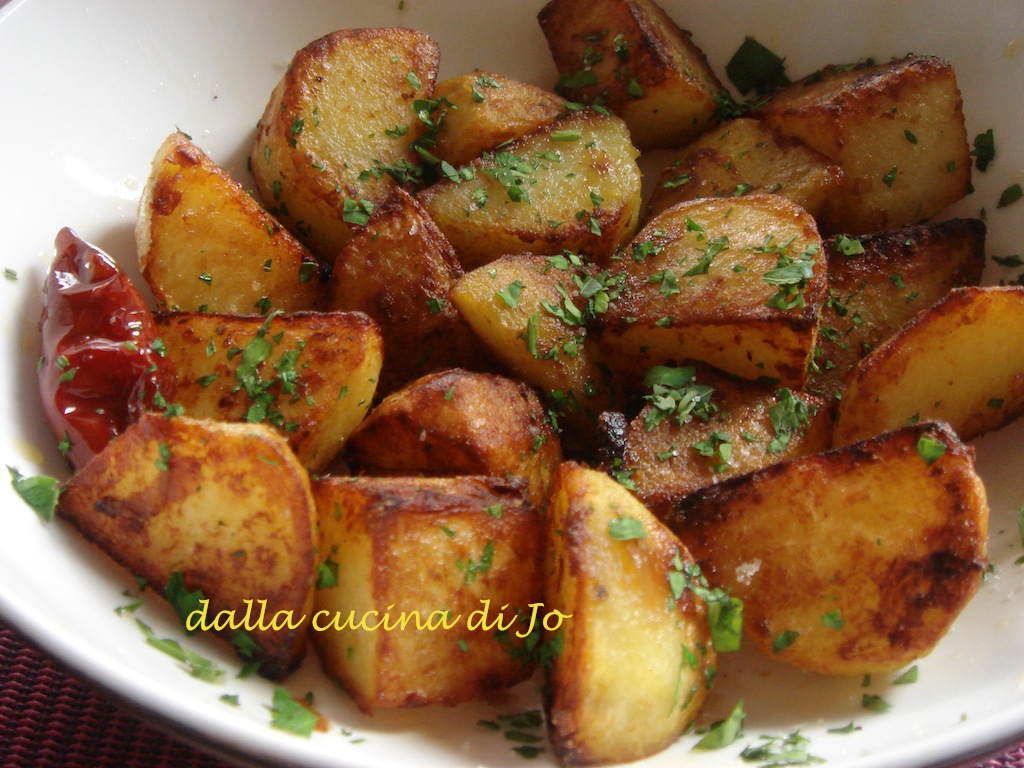 Patate arrosto in...padella da dalla cucina di Jo su Akkiapparicette