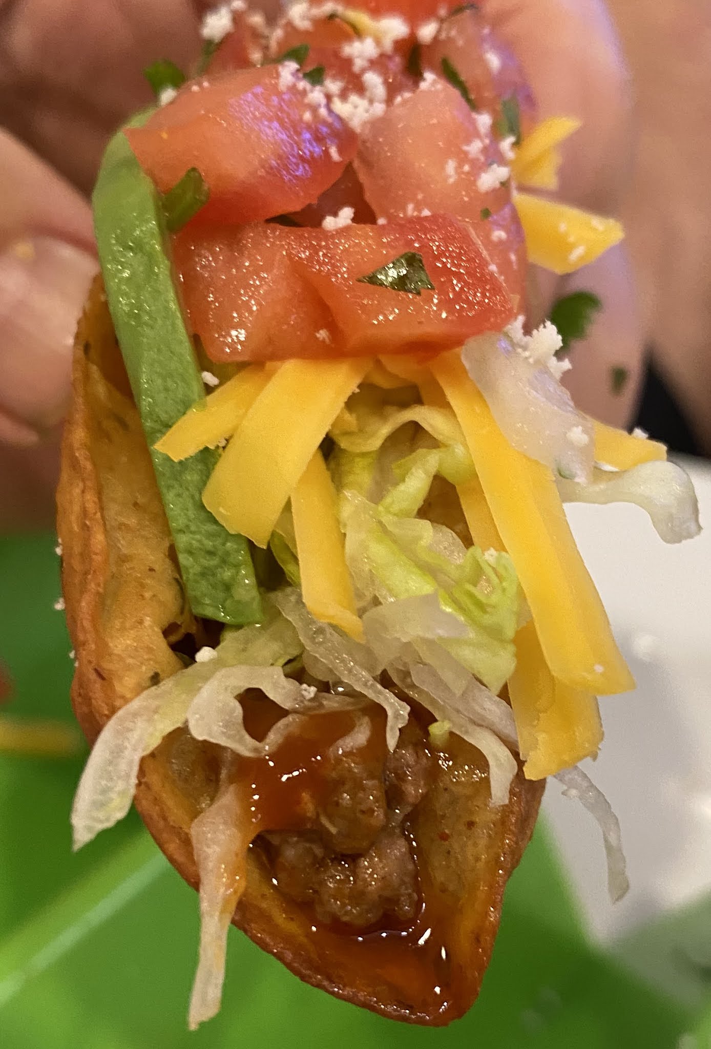 GREAT EATS HAWAII BEEF TACOS WITH 1 NET CARB TORTILLAS