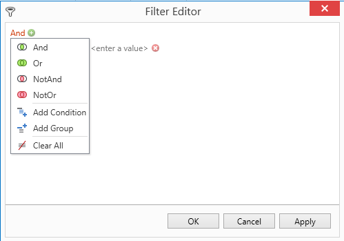 Search Console Helper: filter condition setup