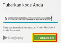 Masukan redeem kode yang didapat dari whaff Masukan redeem kode yang didapat dari whaff