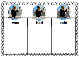 Charlotte's Clips and Kindergarten Kids: Free Martin Luther King, Jr ...