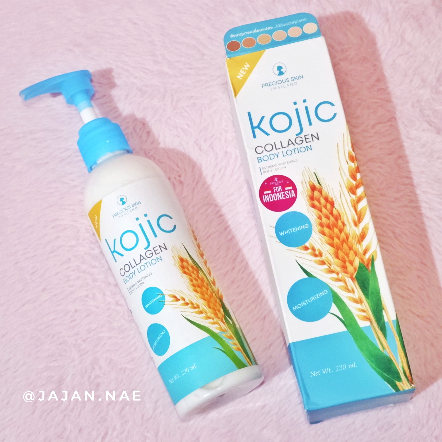 Review Kojic Collagen Body Lotion and Soap dari Precious Skin Jajan