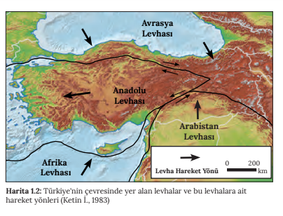 Türkiye'nin Jeolojik Özellikleri