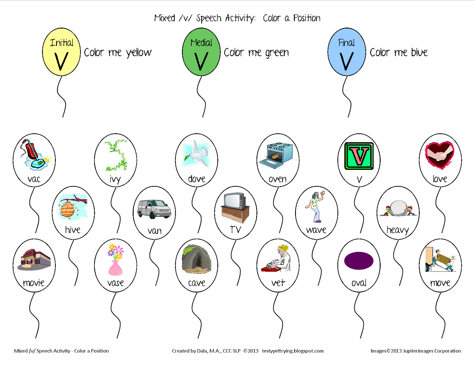 Testy Yet Trying Mixed V Printable Speech Worksheet Color A Position testy-yet-trying-mixed-v-printable-speech-worksheet-color-a-position