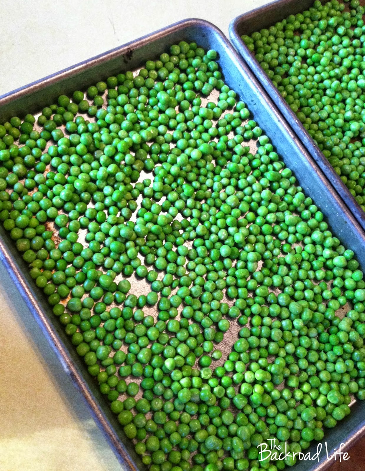 The Backroad Life How to Freeze Peas