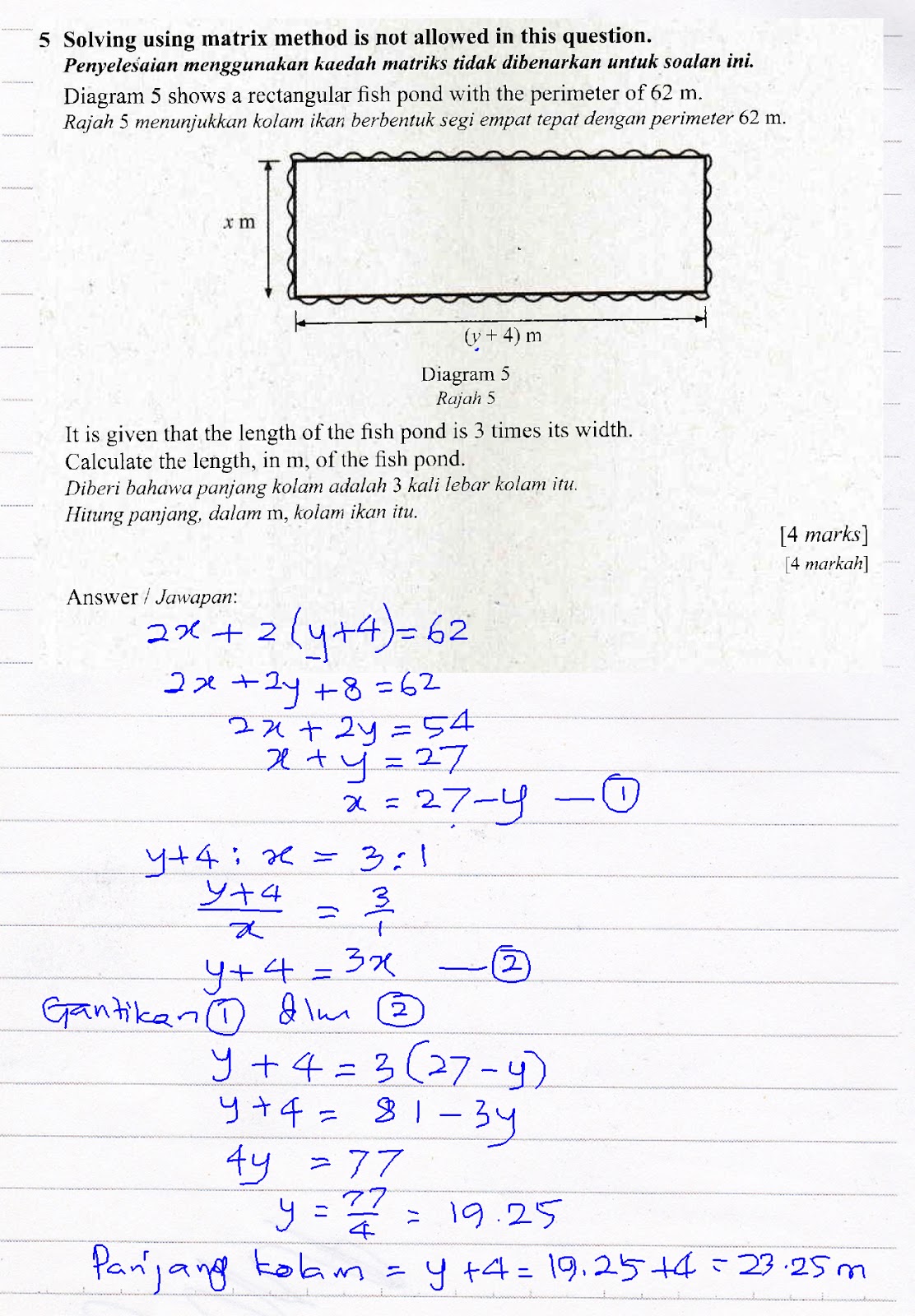 Soalan Matematik Tambahan Spm 2018