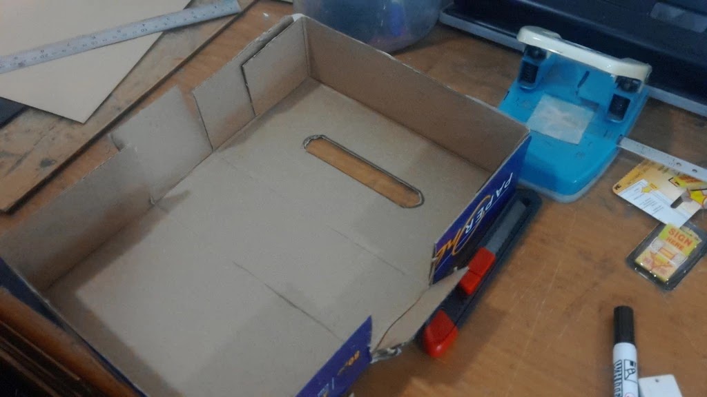 Cara Mudah Membuat Tempat Tisu Dari Kardus Bekas