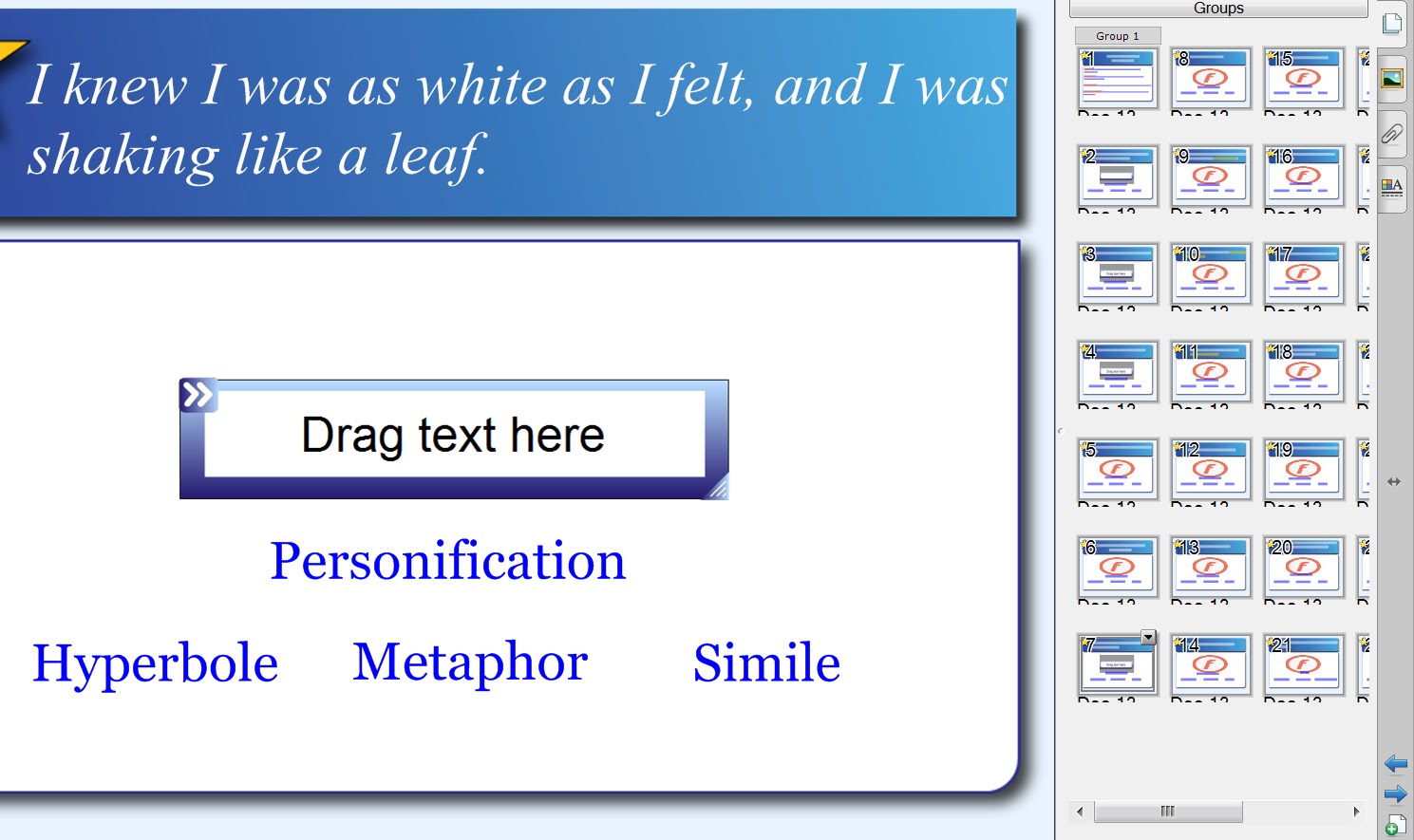 Figurative Language, The Outsiders