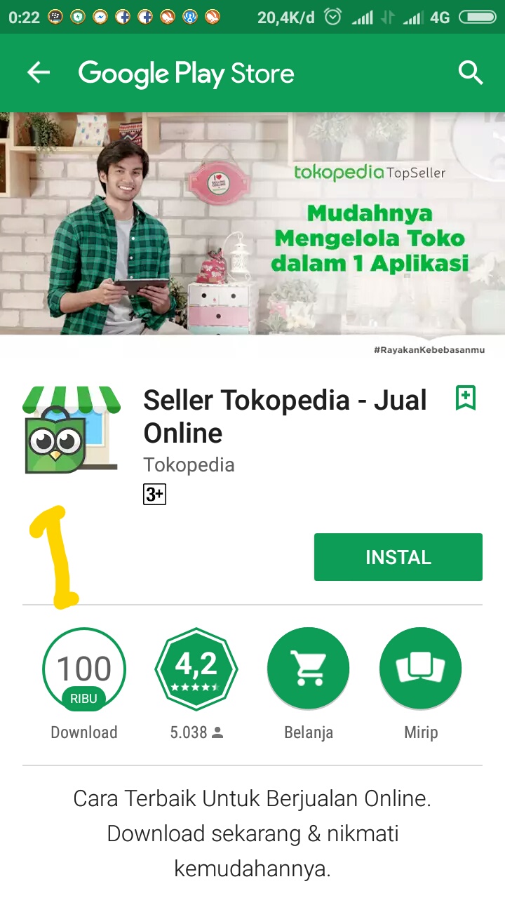 6 Tahap Cara Pasang Iklan Di Tokopedia Dengan Mudah Di Android Versi Baru