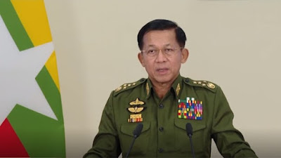 Pemimpin kudeta Myanmar akan pergi ke Jakarta, kata Kementerian Luar Negeri Indonesia 1 Pandemi lain, komandan militer Myanmar telah meminta untuk menghentikan demonstrasi.169 Pemimpin kudeta Myanmar berangkat ke Jakarta, kata Kementerian Luar Negeri Indonesia.