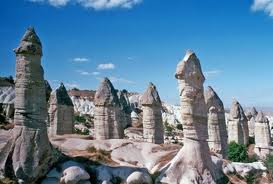 Chimenas naturales en la Capadocia - Turquía - que visitar