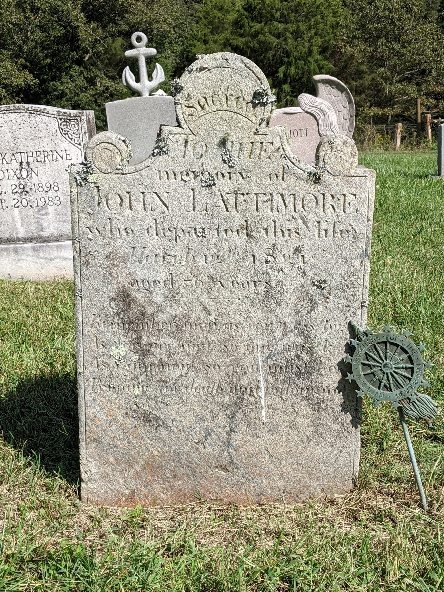 Where My People Rest Lattimore Family Cemetery