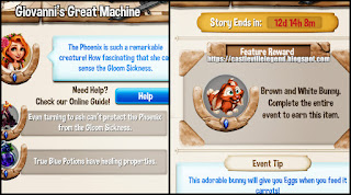 Final reward for Giovanni's Great Machine Event
