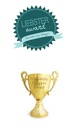 Liebster Award & Versatile Blogger Award...
