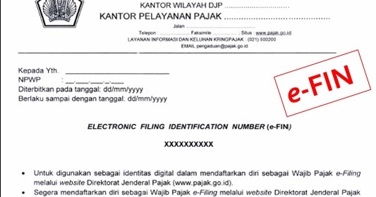 Contoh Surat Permohonan Efin Untuk Badan Contoh Enem Contoh Surat Permohonan Efin Untuk Badan Contoh Enem