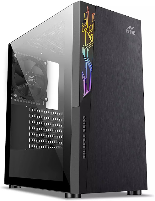 Gaming Unlimited RGB light gaming pc case