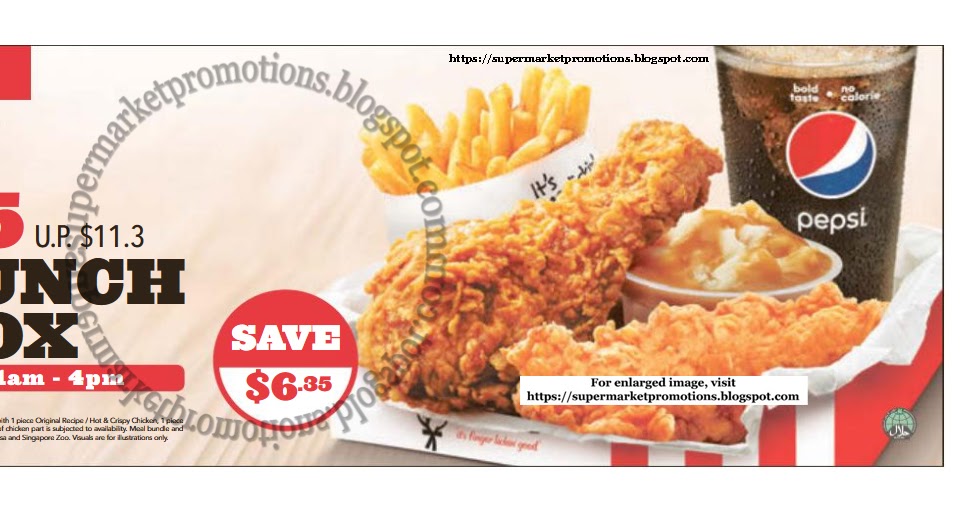 KFC Lunch Box 18 June 2019 Supermarket Promotions