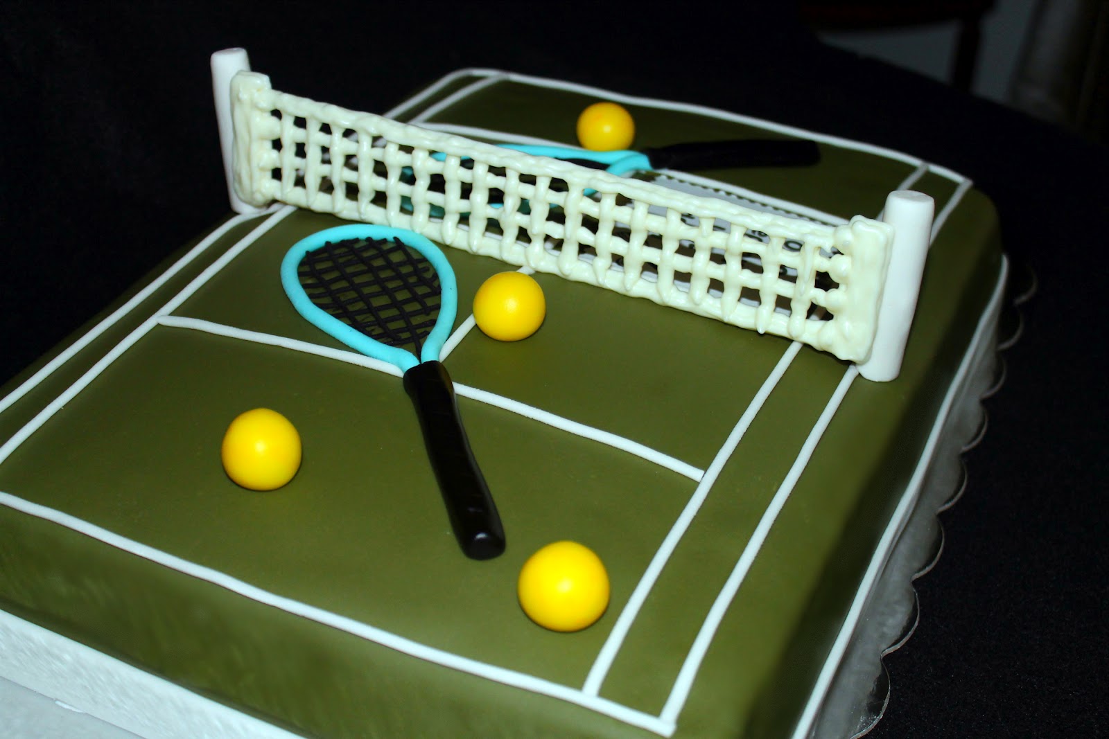 CakesbyZana: Tennis Birthday Cake