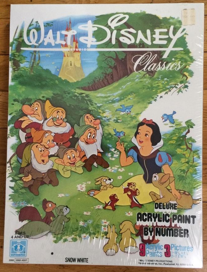 Filmic Light Snow White Archive Hasbro 'Snow White' PaintByNumber Kits