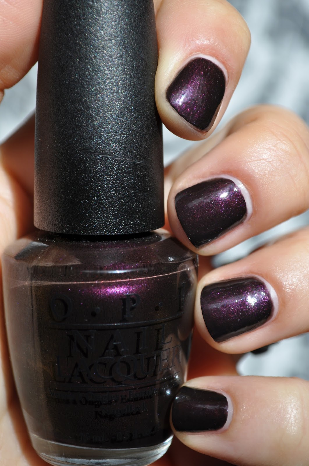 Ignore The Dress Code...O.P.I's 'Black Tie Optional' Nail Lacquer [ So ...