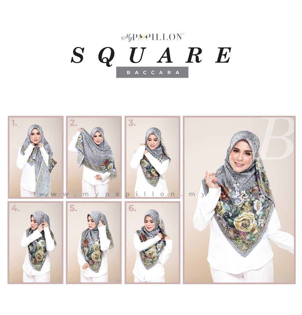 style tudung shawl simple