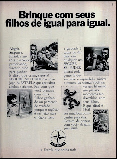 propaganda brinquedo "segure se puder" da Estrela; 1971; os anos 70; propaganda na década de 70; Brazil in the 70s, história anos 70; Oswaldo Hernandez;
