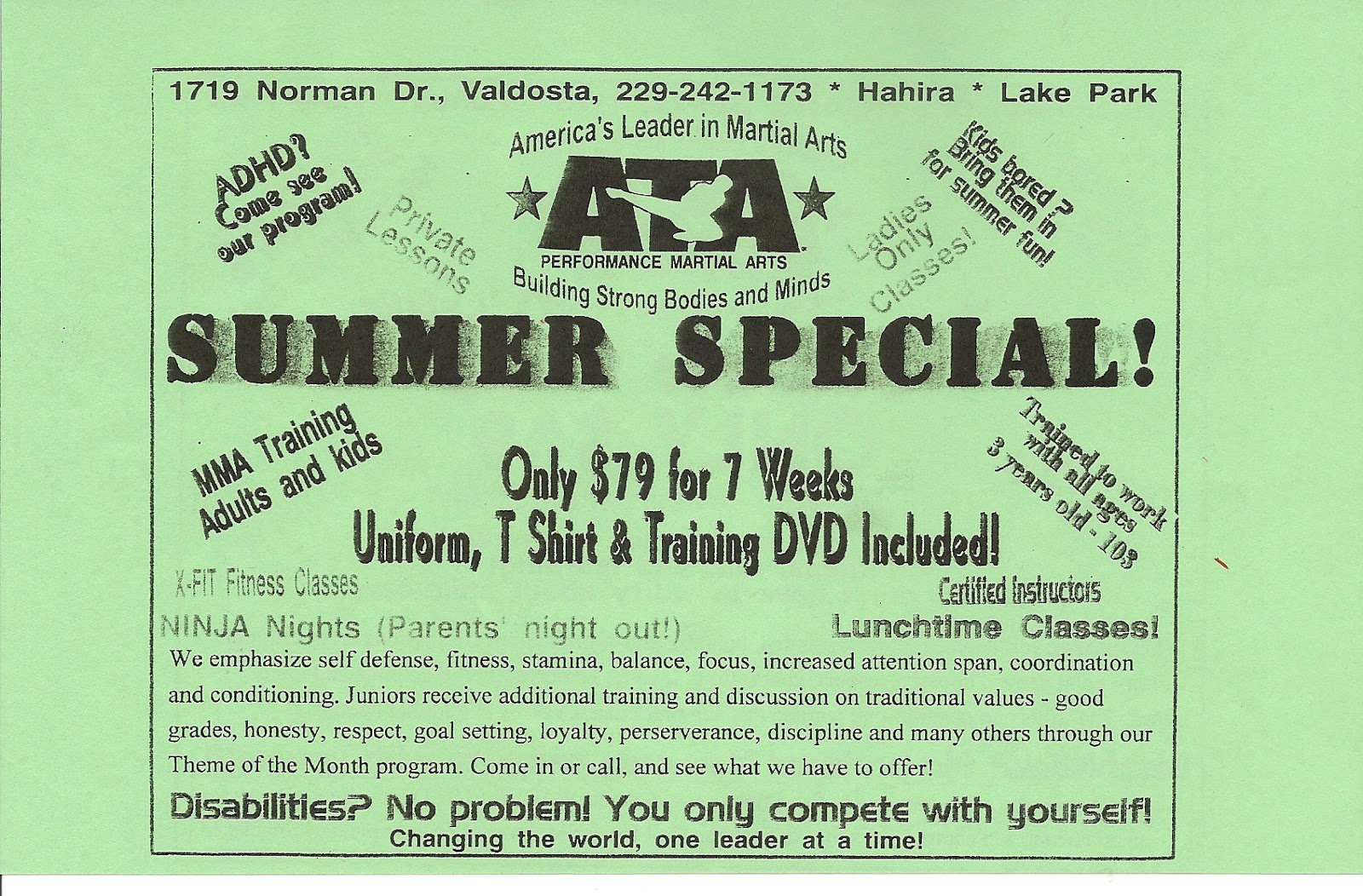 GoToMom ATA Summer Camps & Summer Special