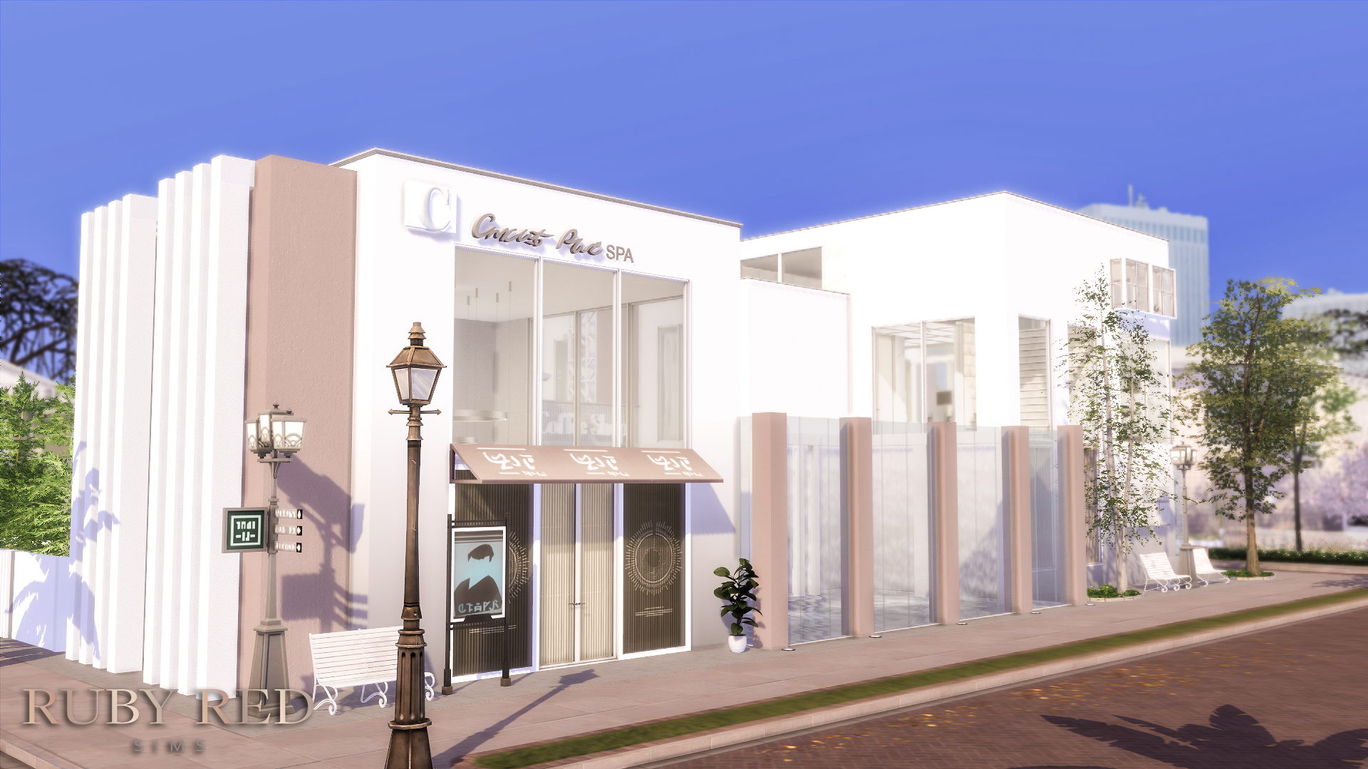 September 2nd Building: Sims 4 Wellness and Beauty Spa Center (Free ...