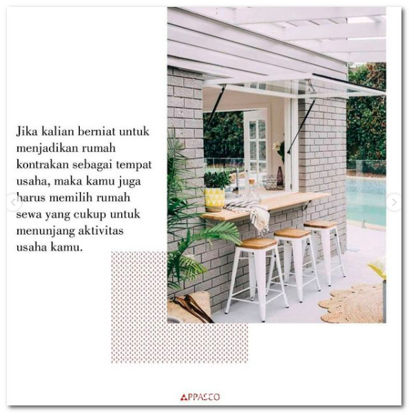 Ngontraklah di rumah yang bisa dijadikan tempat usaha Ngontraklah di rumah yang bisa dijadikan tempat usaha