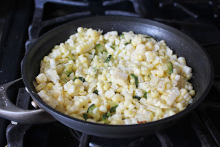 Zucchini and corn