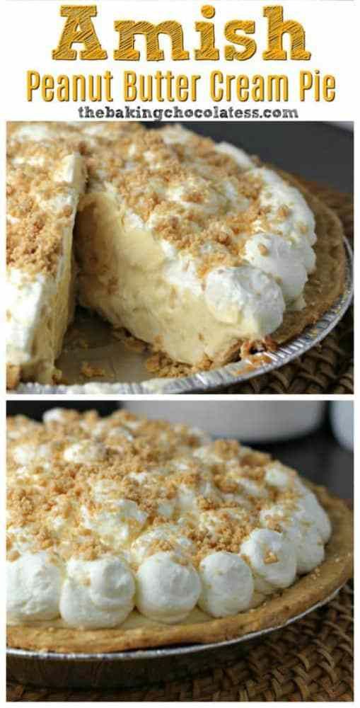 Amish Peanut Butter Cream Pie Natural Therapy