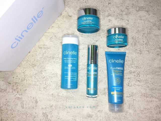 review clinelle pureswiss hydracalm