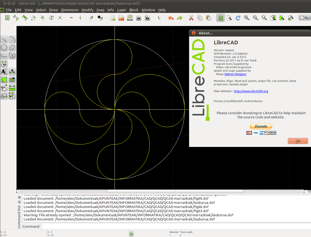 LibreCAD 2.2.0.1 free LibreCAD 2.2.0.1 free